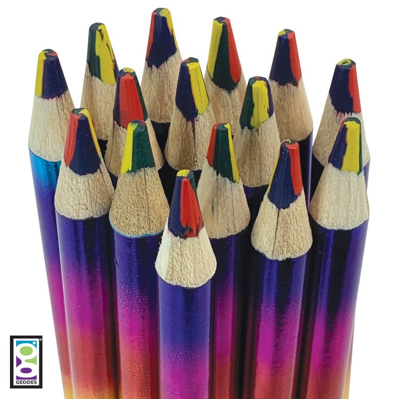 Geddes Raymond Geddes Rainbow Pencils for Kids (Pack of 50) - Image 2
